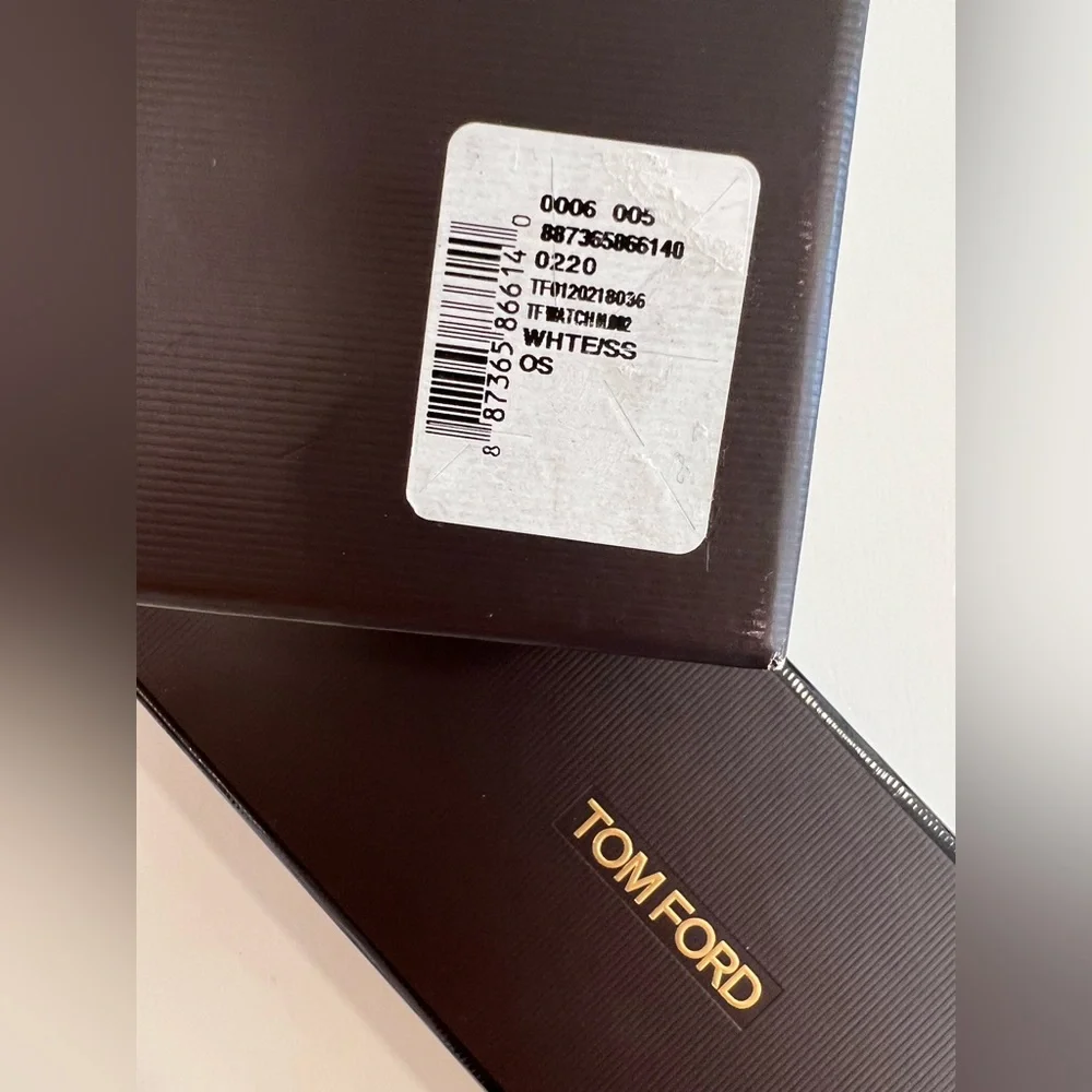 TOM FORD Stainless Steel No. 002 Watch 38mm